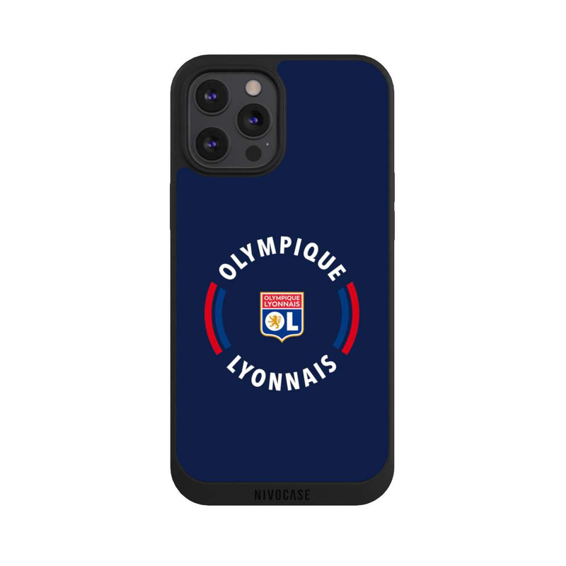 iPhone 12 Pro Max NIVOpure OL Logo Blau