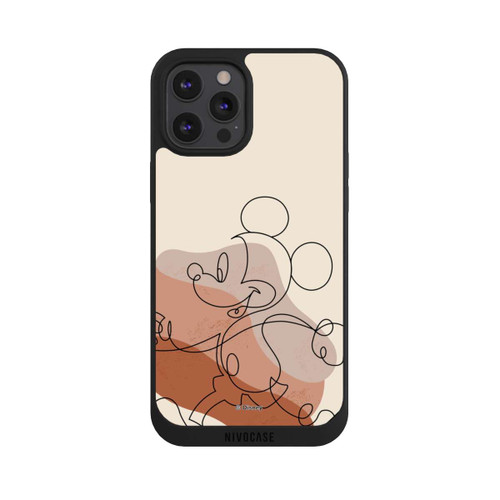 Apple iPhone 12 Pro Max NIVOpure Micky Abstract Lineart