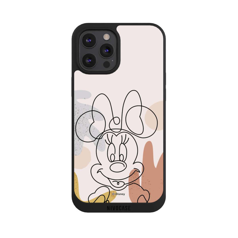 iPhone 12 Pro Max NIVOpure Minnie Abstract Lineart