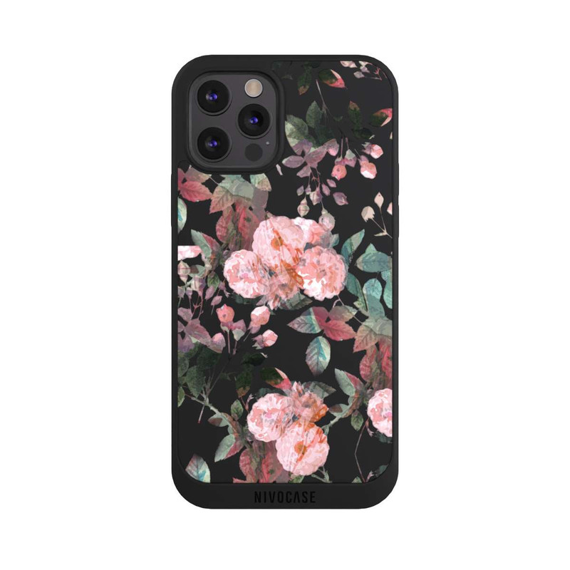 iPhone 12 Pro Max NIVOpure Roses aquarelles