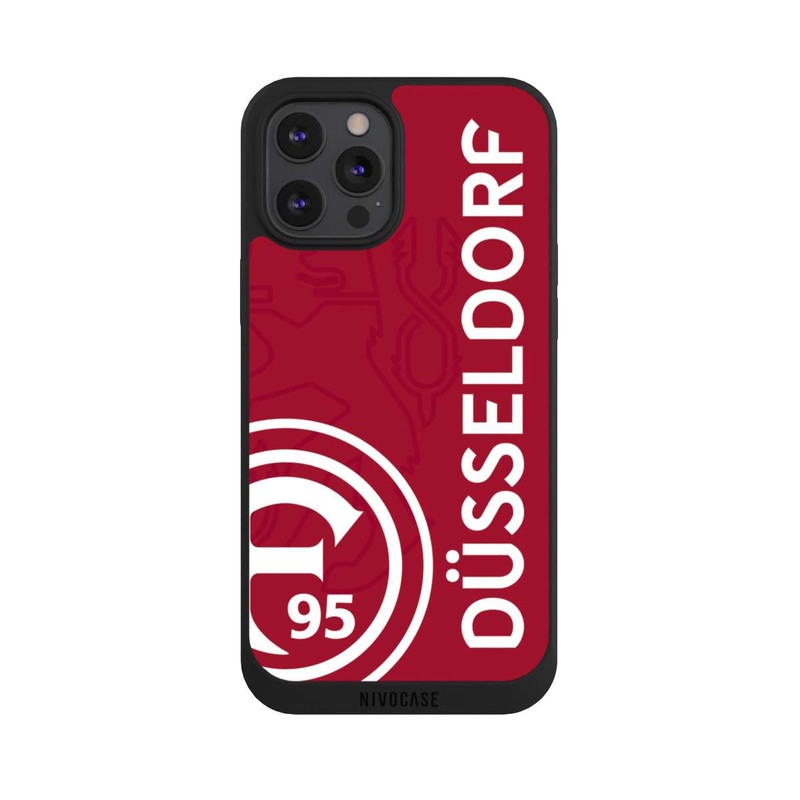 iPhone 12 Pro Max NIVOpure Fortuna Düsseldorf-Trikotdesign Rot