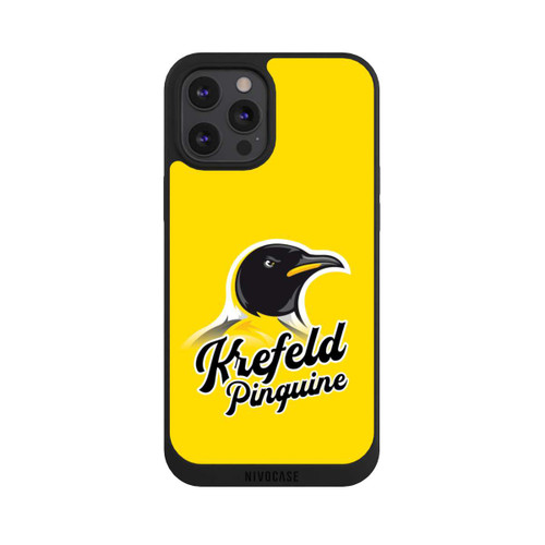 Apple iPhone 12 Pro Max NIVOpure Krefeld Pinguine Typo Gelb