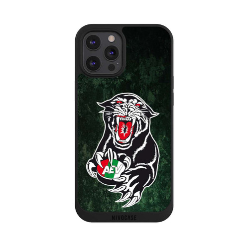 Apple iPhone 12 Pro Max NIVOpure Augsburger Panther Logo Grunge