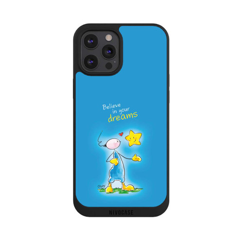 Apple iPhone 12 Pro Max NIVOpure Believe In Your Dreams Blau