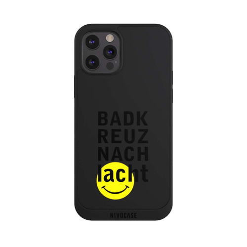 Apple iPhone 12 Pro Max NIVOpure Typo Design Transparent