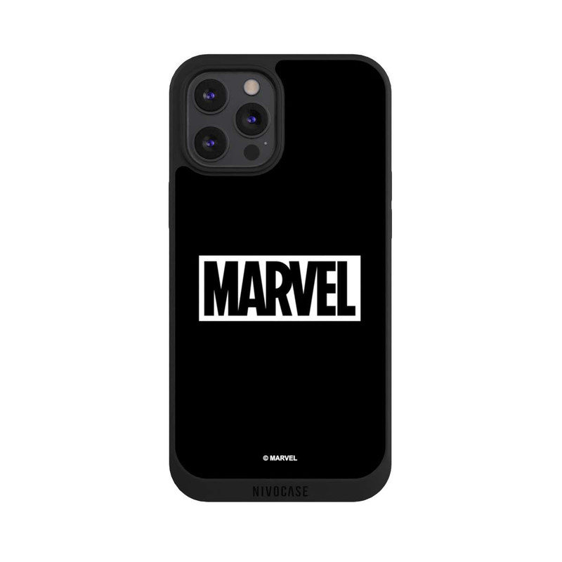 iPhone 12 Pro Max NIVOpure Marvel Logo Black