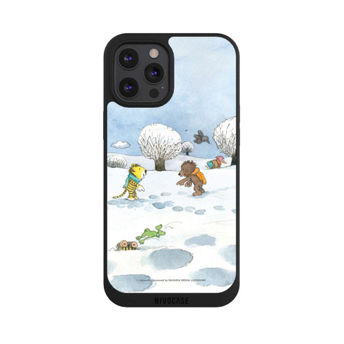 Apple iPhone 12 Pro Max NIVOpure Kleiner Bär und kleiner Tiger im Schnee
