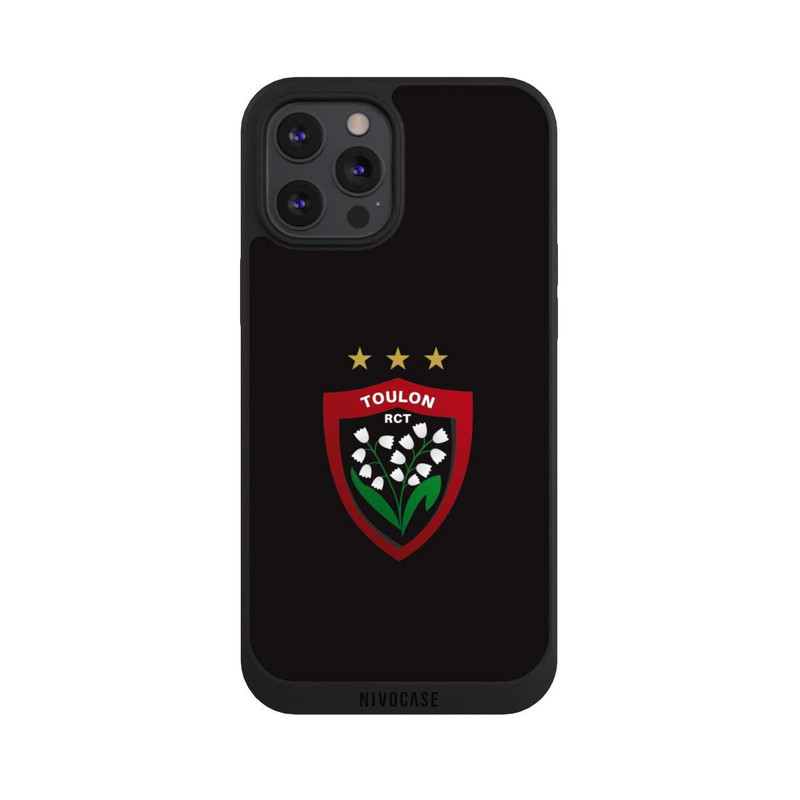 iPhone 12 Pro Max NIVOpure RC Toulonnais Logo Black