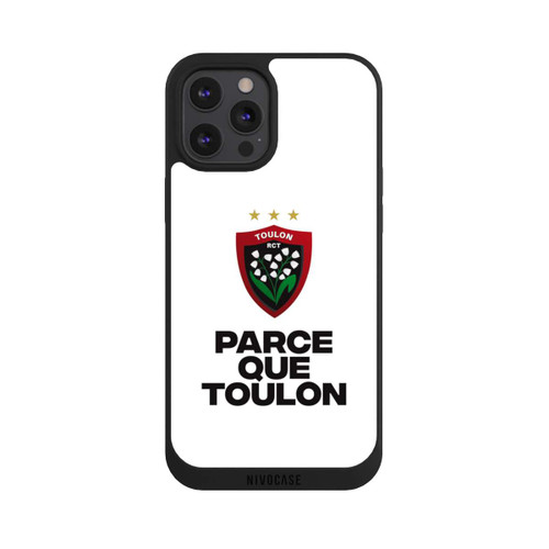 Apple iPhone 12 Pro Max NIVOpure Parce Que Toulon Blanc