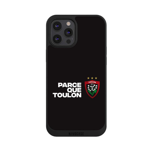 Apple iPhone 12 Pro Max NIVOpure RC Toulonnais PQT Noir