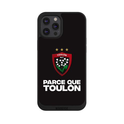 Apple iPhone 12 Pro Max NIVOpure RC Toulonnais Noir