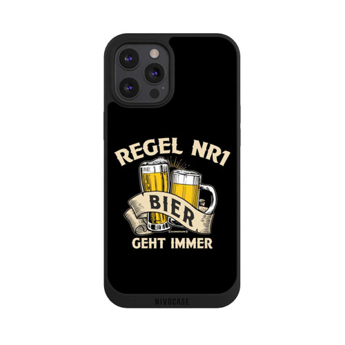 Apple iPhone 12 Pro Max NIVOpure Bier geht immer