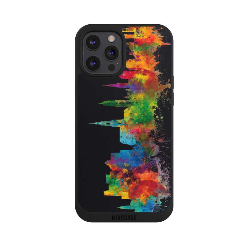 iPhone 12 Pro Max NIVOpure Heidelberg Allemagne Ligne d'horizon Noir