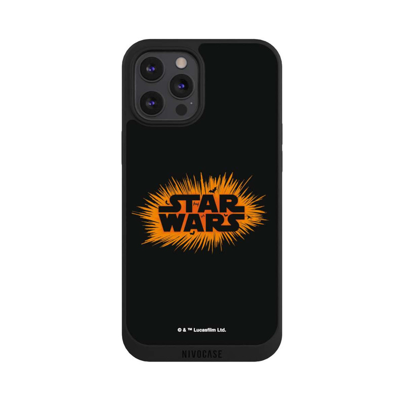iPhone 12 Pro Max NIVOpure Star Wars Logo Orange Halloween Explosion