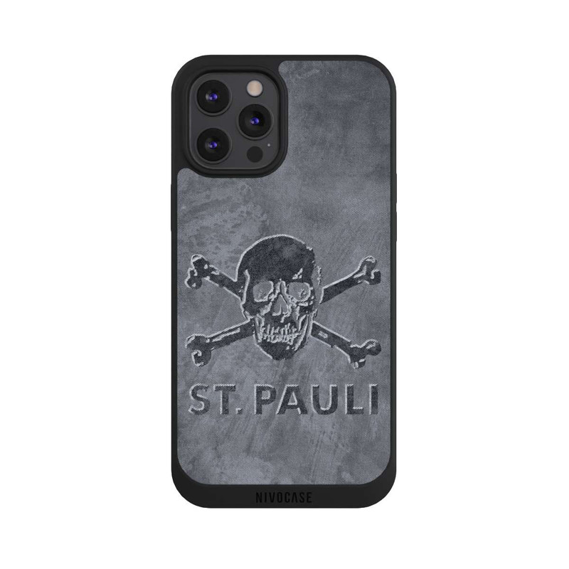 iPhone 12 Pro Max NIVOpure FC St. Pauli Grau Beton