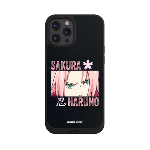 Apple iPhone 12 Pro Max NIVOpure Sakura Haruno Gros plan