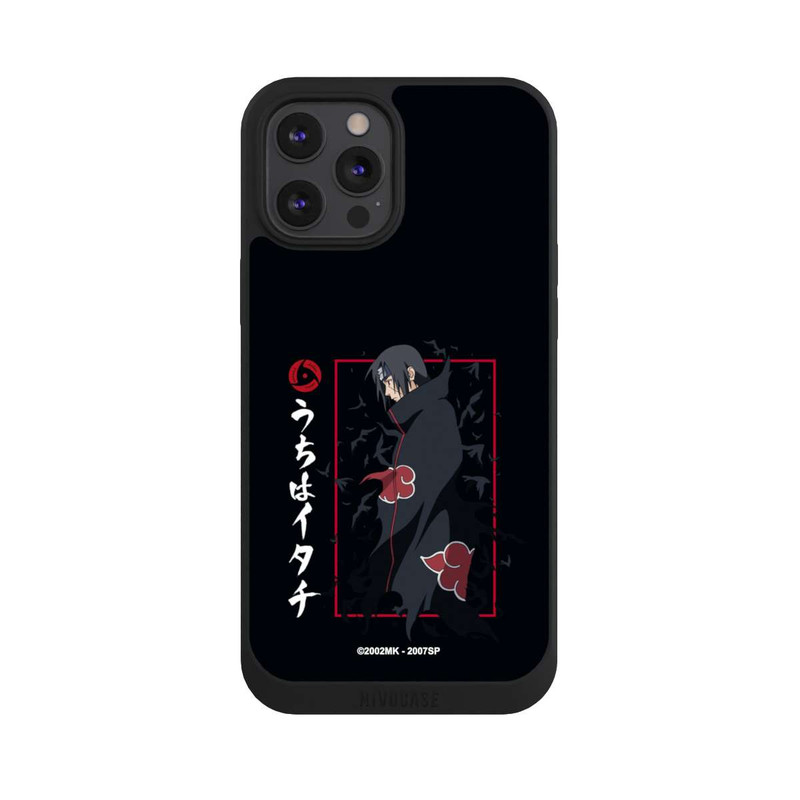 iPhone 12 Pro Max NIVOpure Itachi corbeaux noirs