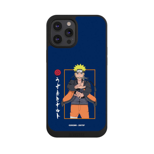 Apple iPhone 12 Pro Max NIVOpure Naruto Position de Combat bleu