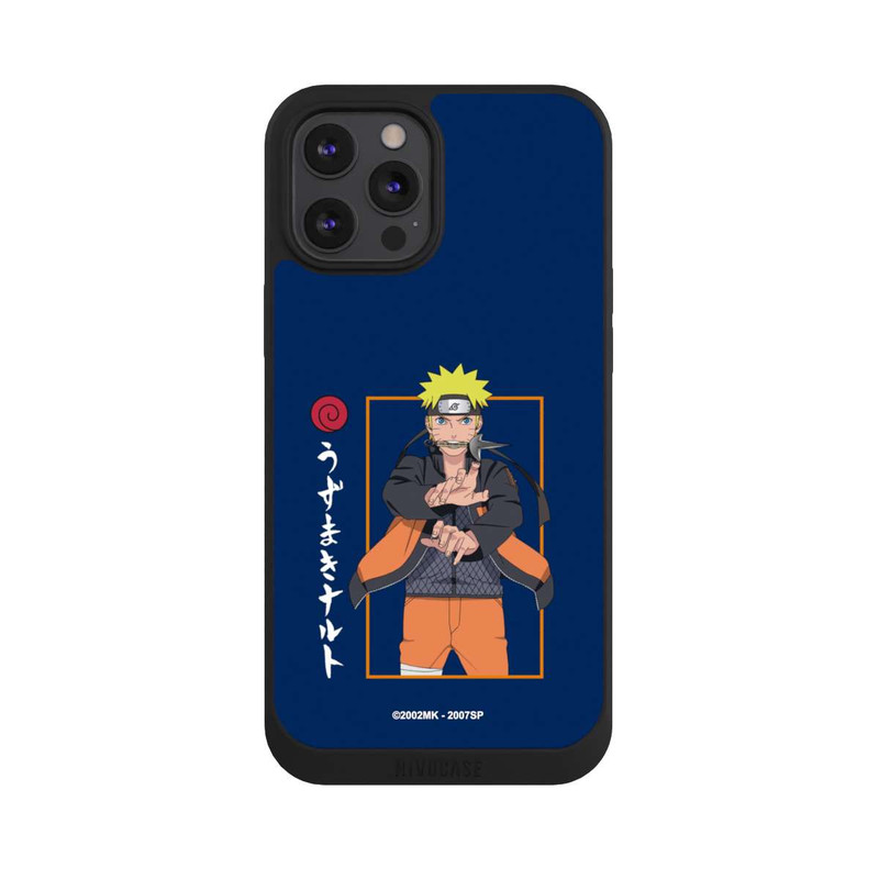 iPhone 12 Pro Max NIVOpure Naruto Position de Combat bleu