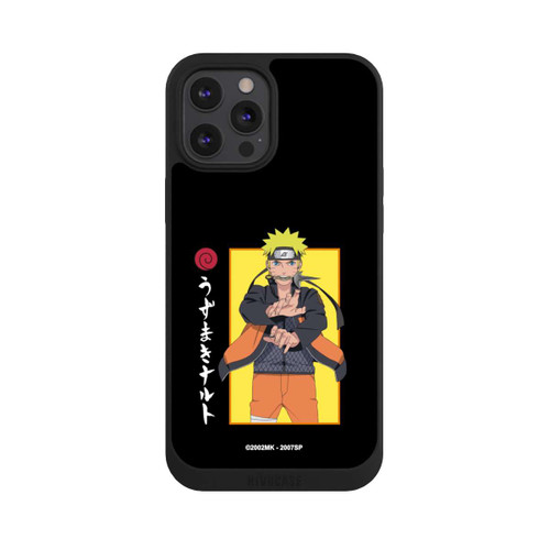 Apple iPhone 12 Pro Max NIVOpure Naruto Position de Combat noir