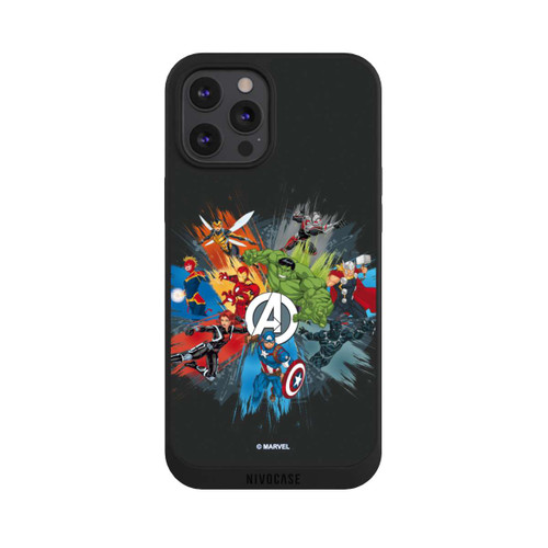 Apple iPhone 12 Pro Max NIVOpure Marvel's Avengers Black