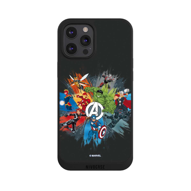 iPhone 12 Pro Max NIVOpure Marvel's Avengers Black