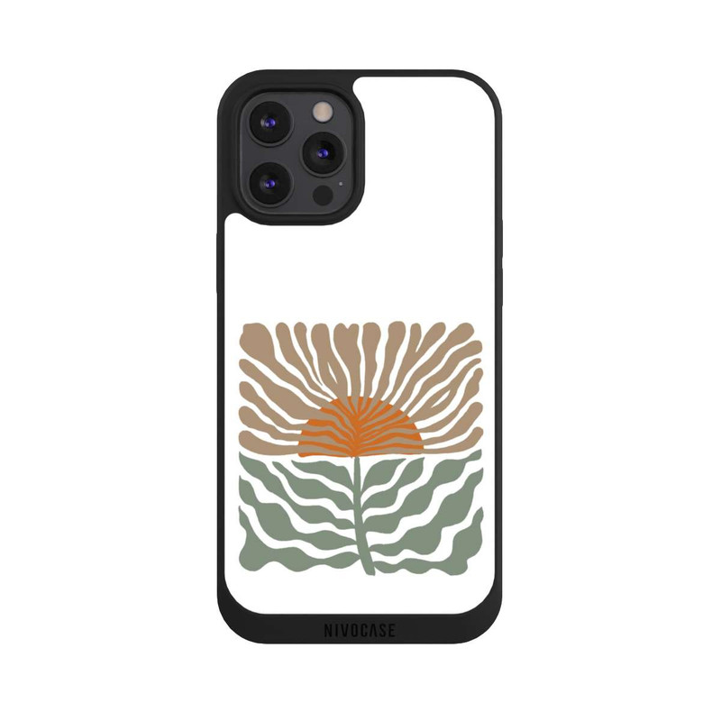 iPhone 12 Pro Max NIVOpure Fleurs au Lever du Soleil Boho