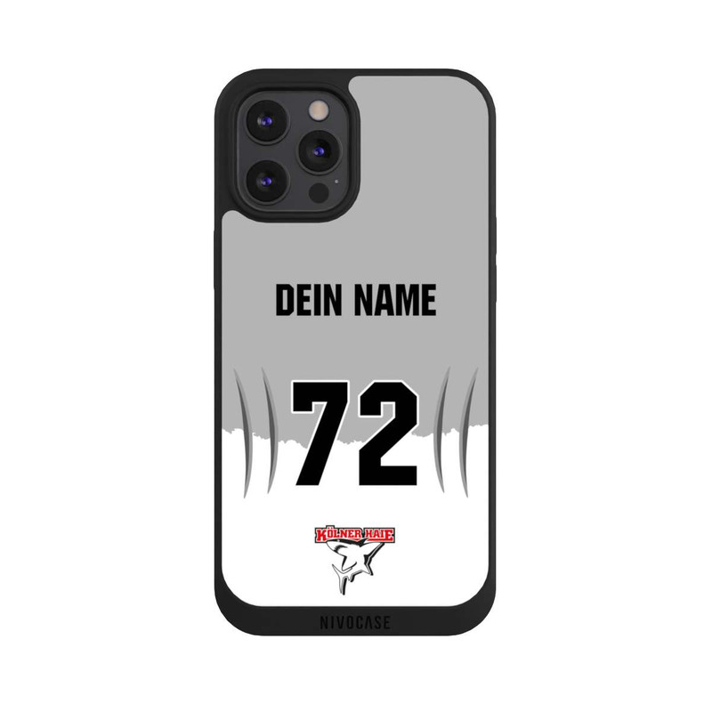 iPhone 12 Pro Max NIVOpure Kölner Haie Trikotmotiv Personalisierbar
