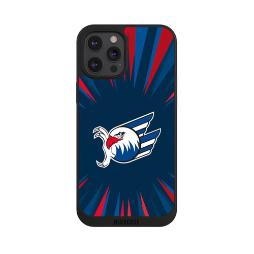 Apple iPhone 12 Pro Max NIVOpure Adler Mannheim Strahlen Blau Rot