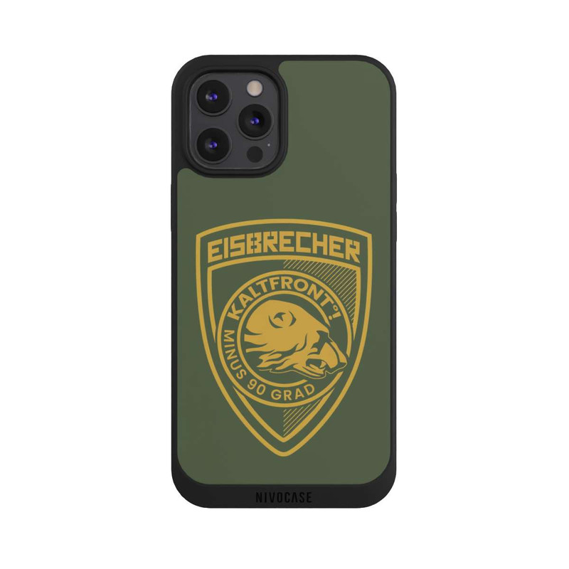 iPhone 12 Pro Max NIVOpure Eisbär Patch Oliv