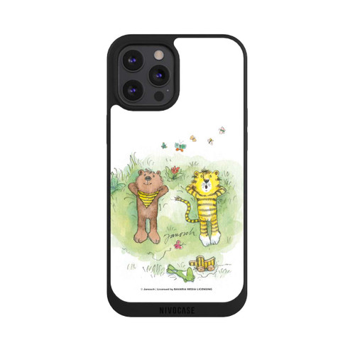 Apple iPhone 12 Pro Max NIVOpure Bär und Tiger Blumenwiese