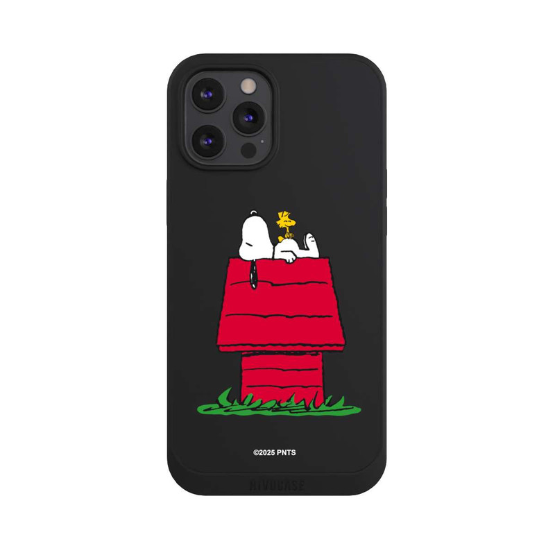iPhone 12 Pro Max NIVOpure Snoopy and Woodstock Classic transparent