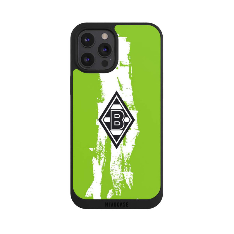 iPhone 12 Pro Max NIVOpure Borussia Logo Grün Weiß