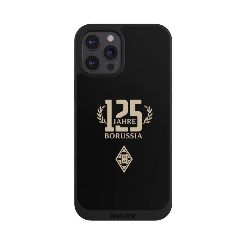 iPhone 12 Pro Max NIVOpure Borussia 125 Jahre Schwarz