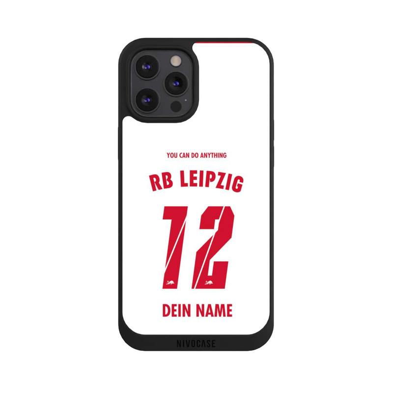 iPhone 12 Pro Max NIVOpure RB Leipzig Trikot Personalisierbar 25-26