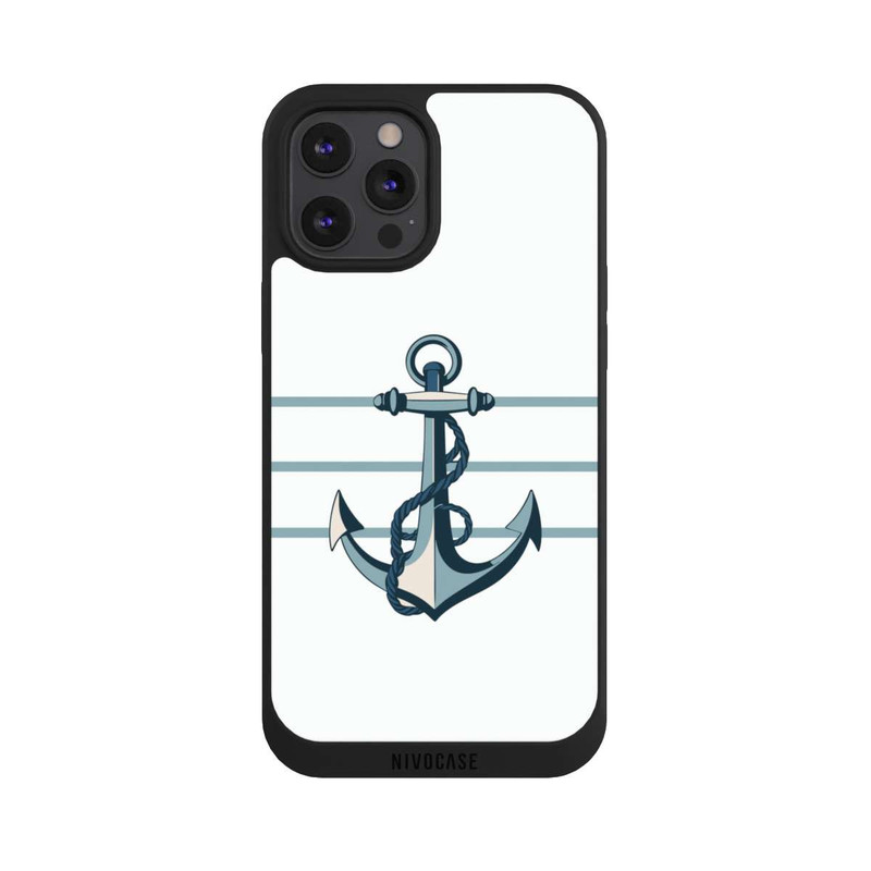 iPhone 12 Pro Max NIVOpure Anchor Line White with AI