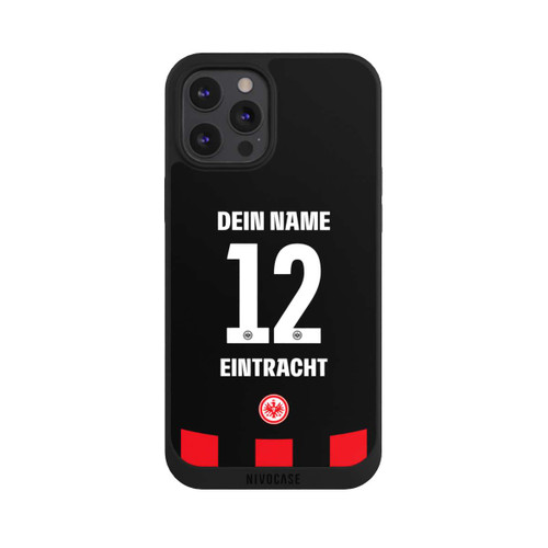 Apple iPhone 12 Pro Max NIVOpure Eintracht Frankfurt Trikot Personalisierbar 25-26