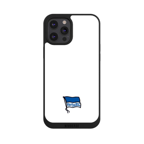Apple iPhone 12 Pro Max NIVOpure Hertha BSC Logo Weiß