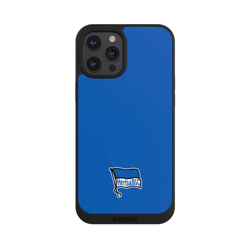 Apple iPhone 12 Pro Max NIVOpure Hertha BSC Logo Blau
