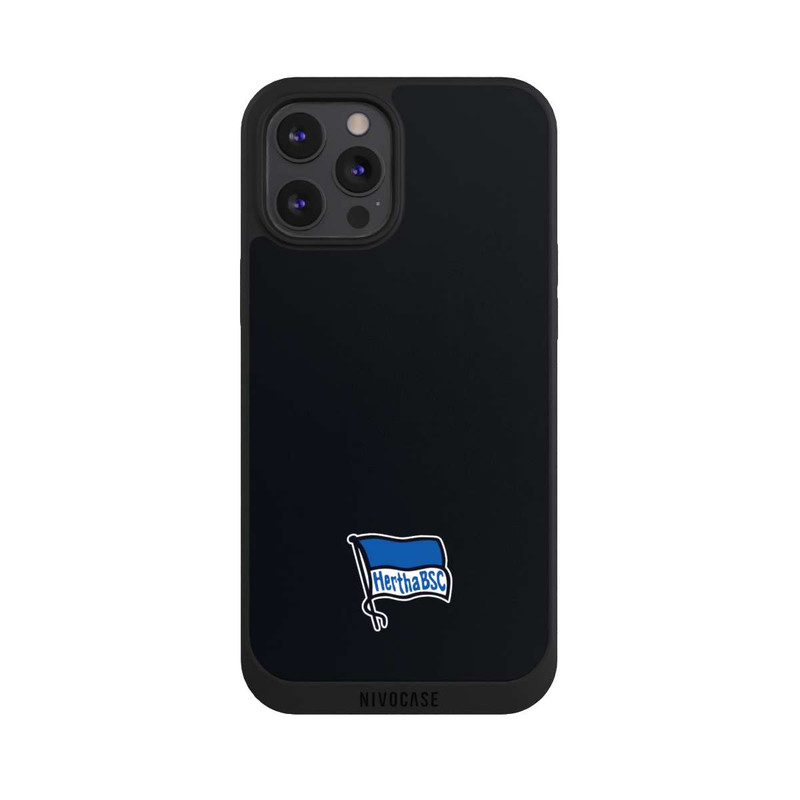 iPhone 12 Pro Max NIVOpure Hertha BSC Logo Schwarz