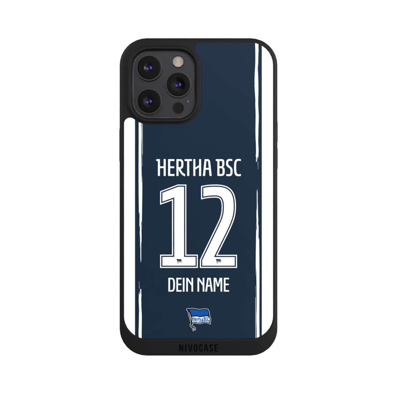iPhone 12 Pro Max NIVOpure Hertha BSC Trikot Personalisierbar 25-26