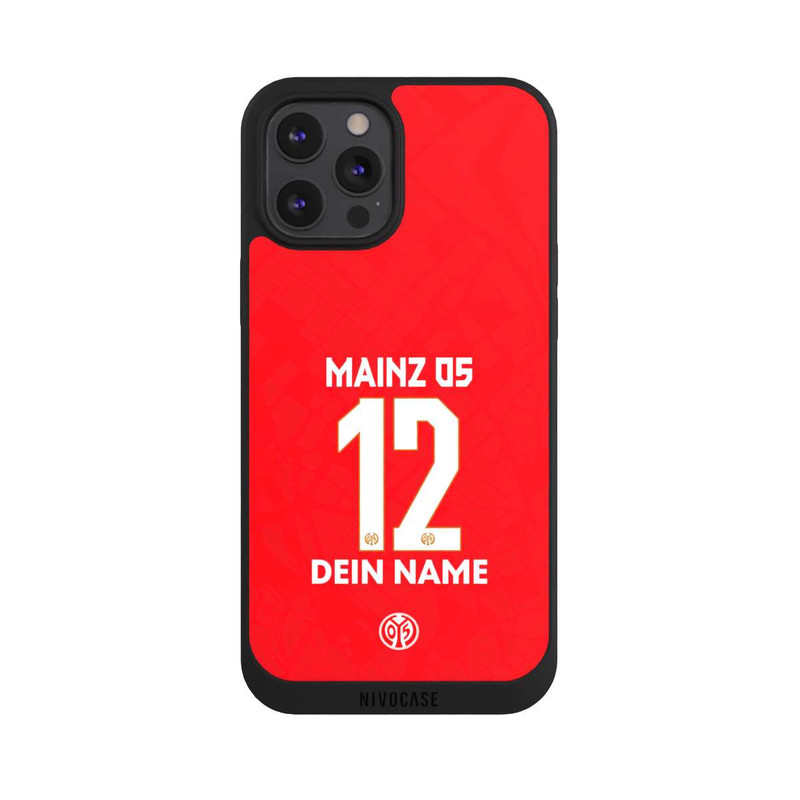 iPhone 12 Pro Max NIVOpure Mainz 05 Trikot Personalisierbar 25-26