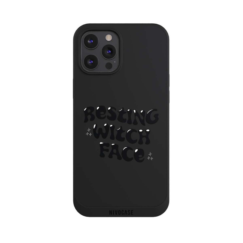 iPhone 12 Pro Max NIVOpure Resting Witch Face Transparent