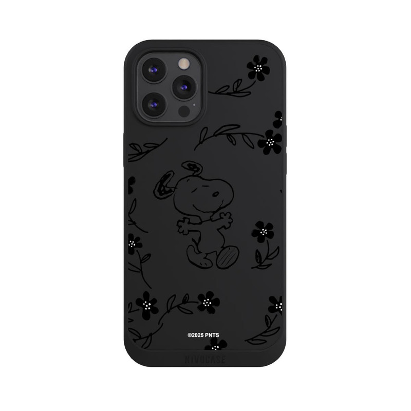 iPhone 12 Pro Max NIVOpure Snoopy und Flowers Transparent