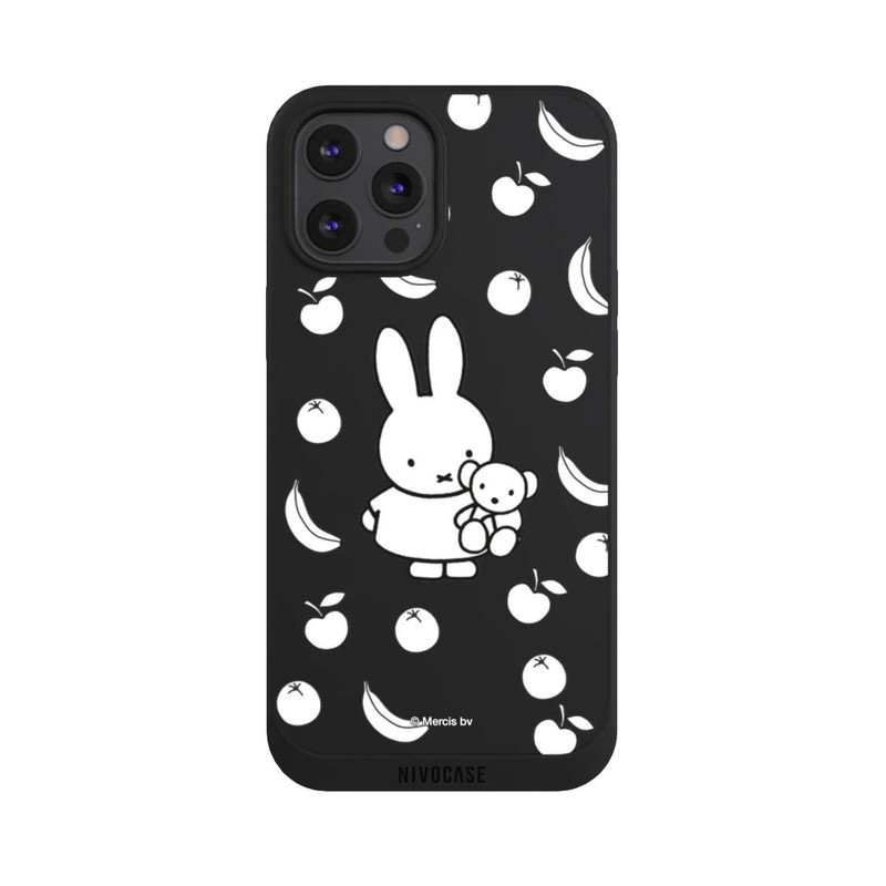 iPhone 12 Pro Max NIVOpure Miffy mit Obst Tranparent
