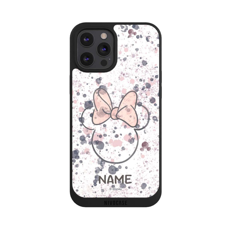 iPhone 12 Pro Max NIVOpure Minnie Watercolor Personalisierbar