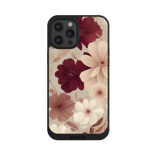 Apple iPhone 12 Pro Max NIVOpure Romantische Pastellblumen mit KI