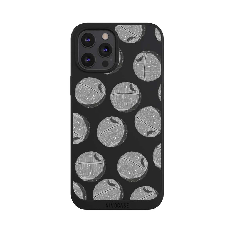 iPhone 12 Pro Max NIVOpure death-star-pattern-transparent