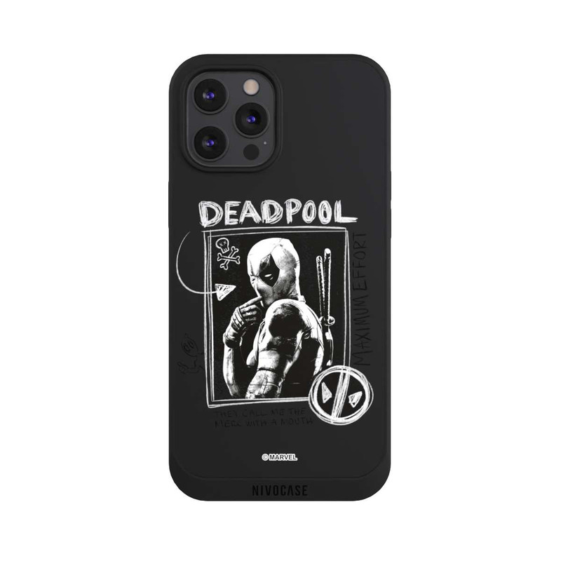 iPhone 12 Pro Max NIVOpure Deadpool Transparent