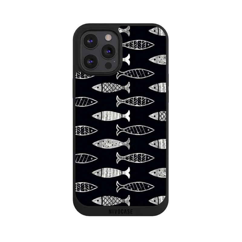 iPhone 12 Pro Max NIVOpure Black Fishy Theme